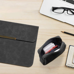 scene drawing - Black Laptop Sleeve & Organizer Bag - Advance