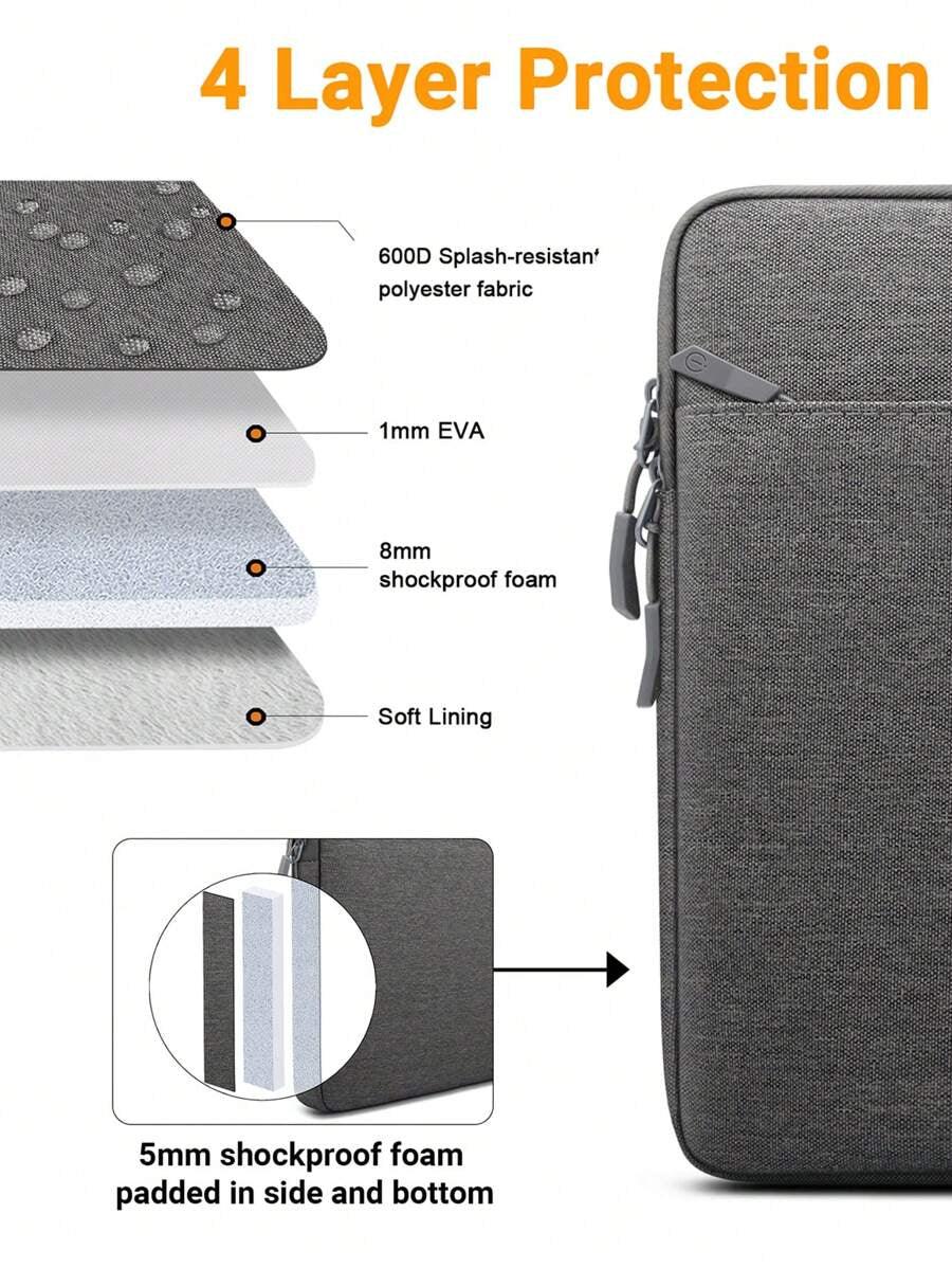 Durable 13 Inch 15 Inch Water Resistant Laptop Sleeve SENLASI