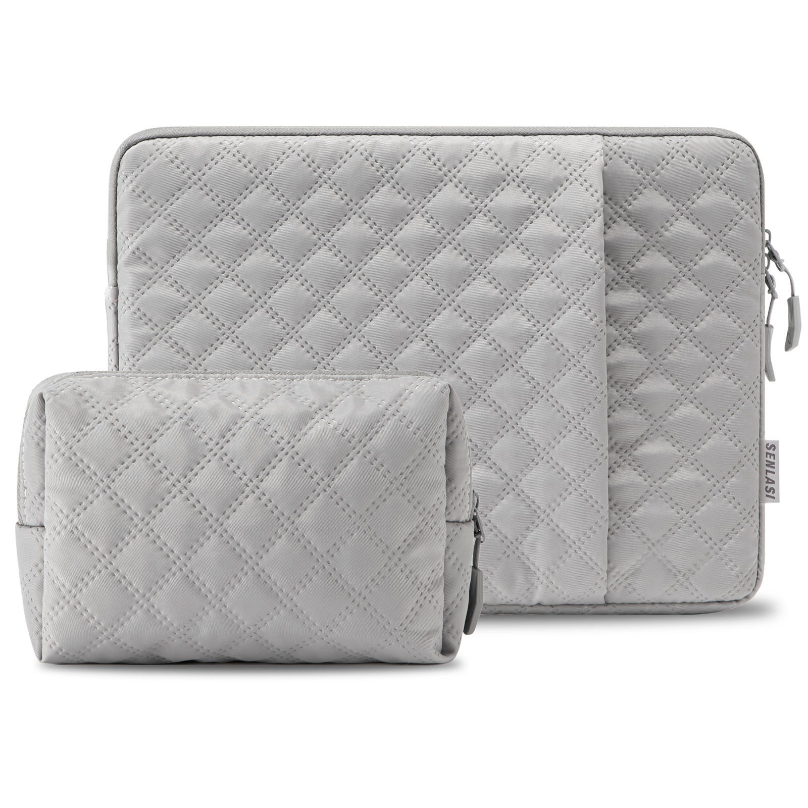 Quilt-A25 Laptop Sleeve Kit for 15 inch MacBook Air/Pro - Gray