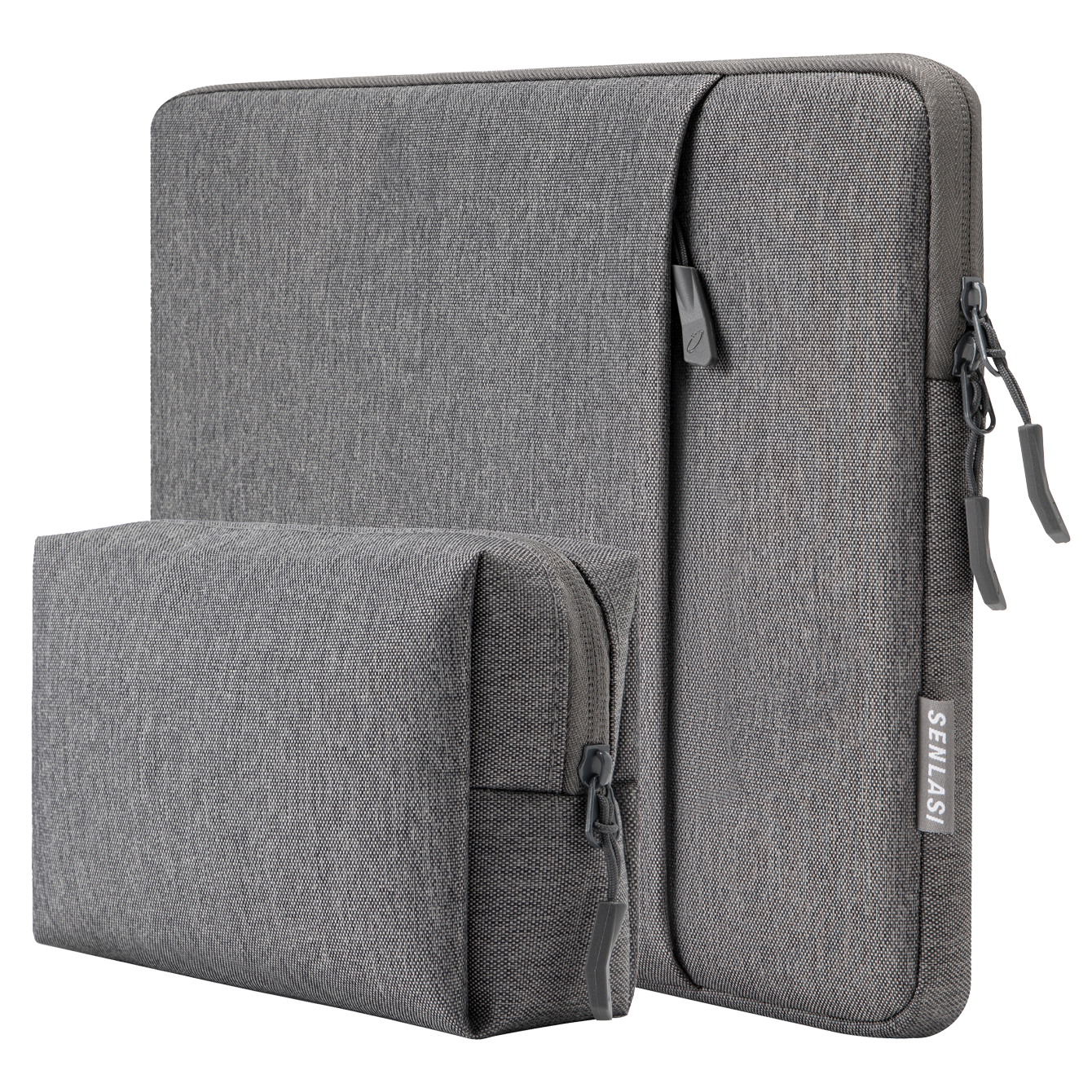 Duo-A21 Laptop Sleeve Set for 15 inch MacBook Air/Pro - Dark Gray