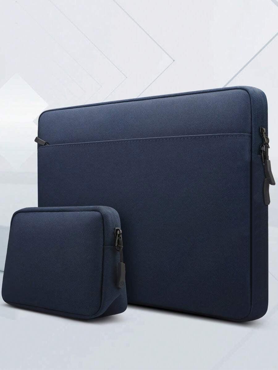 Blue_Laptop Sleeve & Organizer Bag