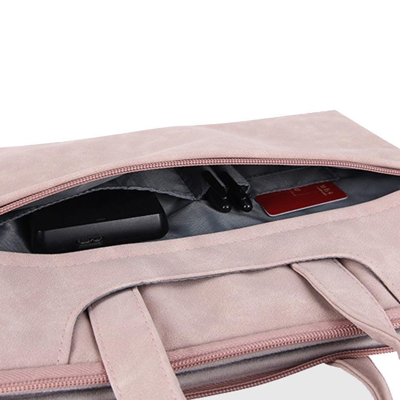 Convenient front pocket - Pink Laptop bag