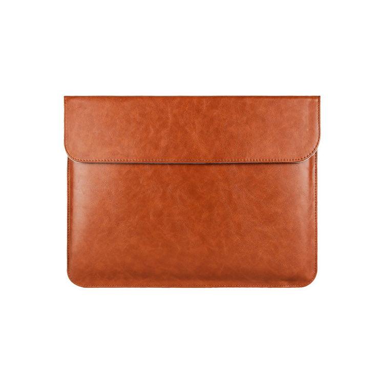 Crazy Horse Leather Tan Laptop Sleeve