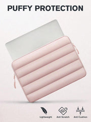 Fluffy protection Pink Laptop Sleeve - Soft