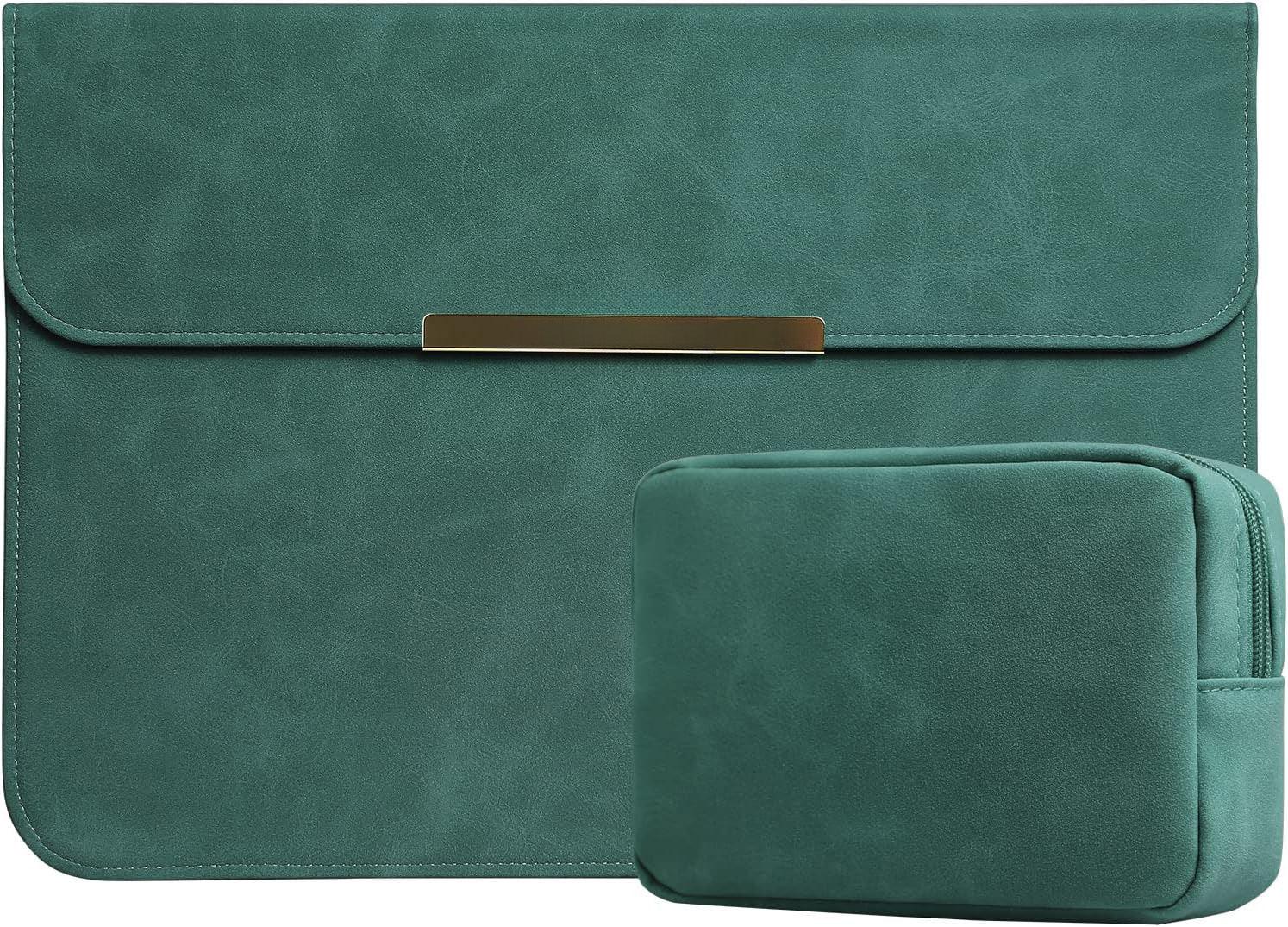 Green Laptop Sleeve & Organizer Bag - Advance