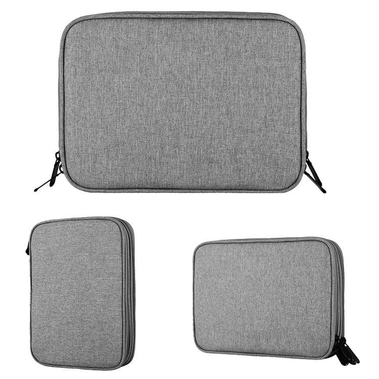 Product Angle Diagram - Gray Organizer Bag - Core