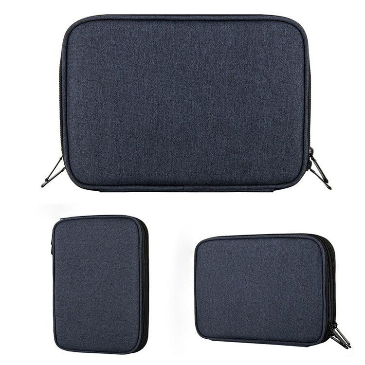 Product Angle Diagram - Navy Blue Organizer Bag - Core