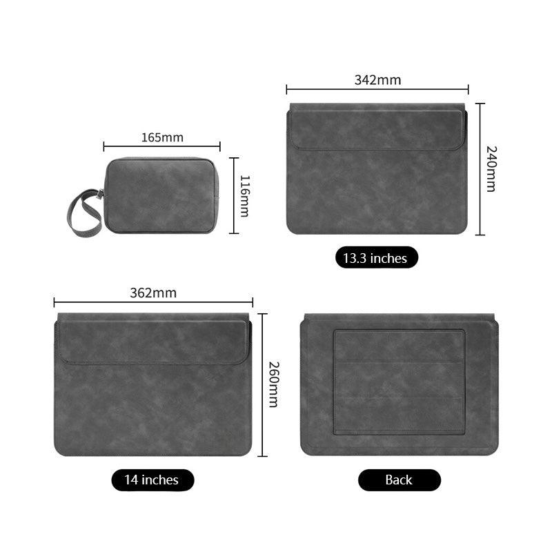 Product Dimension Drawing - Laptop Sleeve & Organizer Bag - Lite 