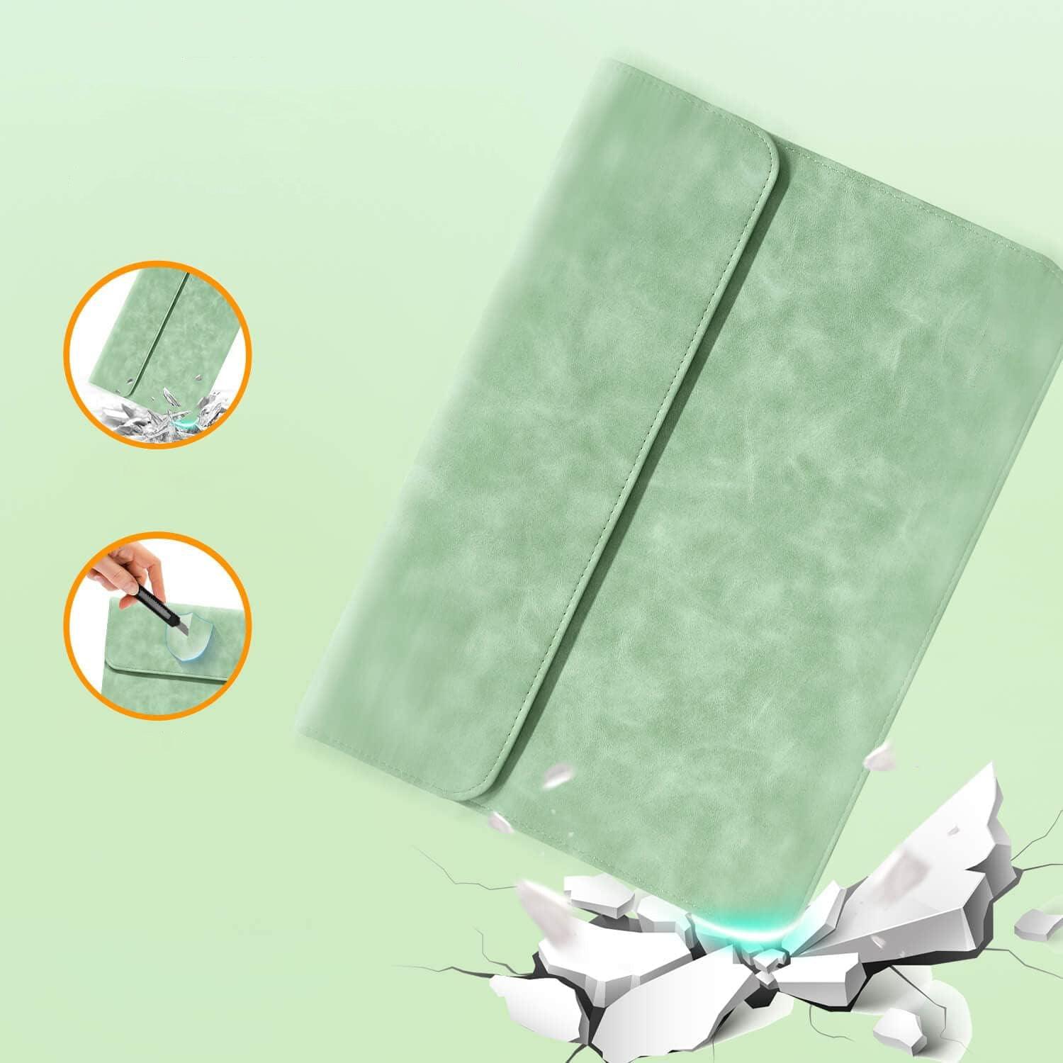 Product Protective Chart - green Laptop Sleeve & Organizer Bag - Vogue Palette