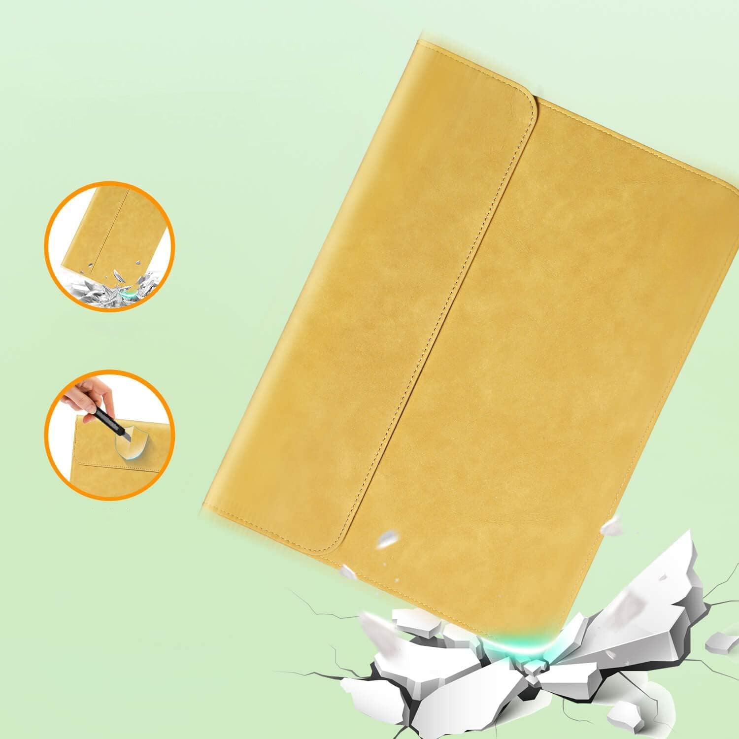 Product Protective Chart - yellow Laptop Sleeve & Organizer Bag - Vogue Palette