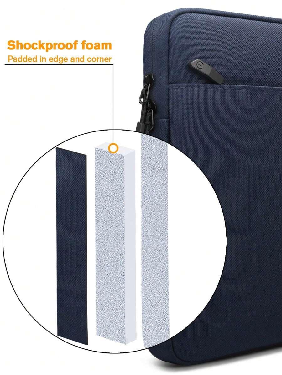 Shockproof foamPadded in edge and corner - Blue_Laptop Sleeve & Organizer Bag