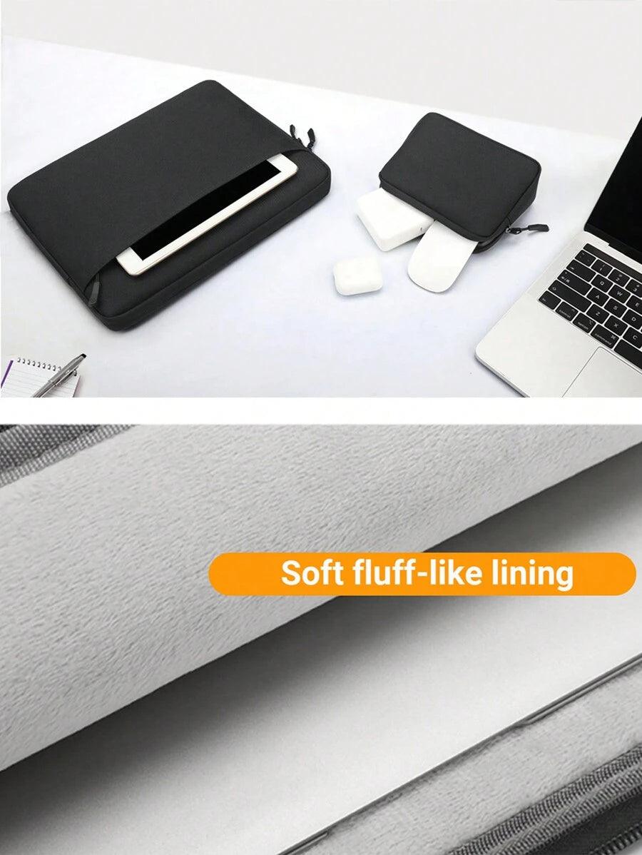 Soft fluff-like lining - Laptop Sleeve & Organizer Bag