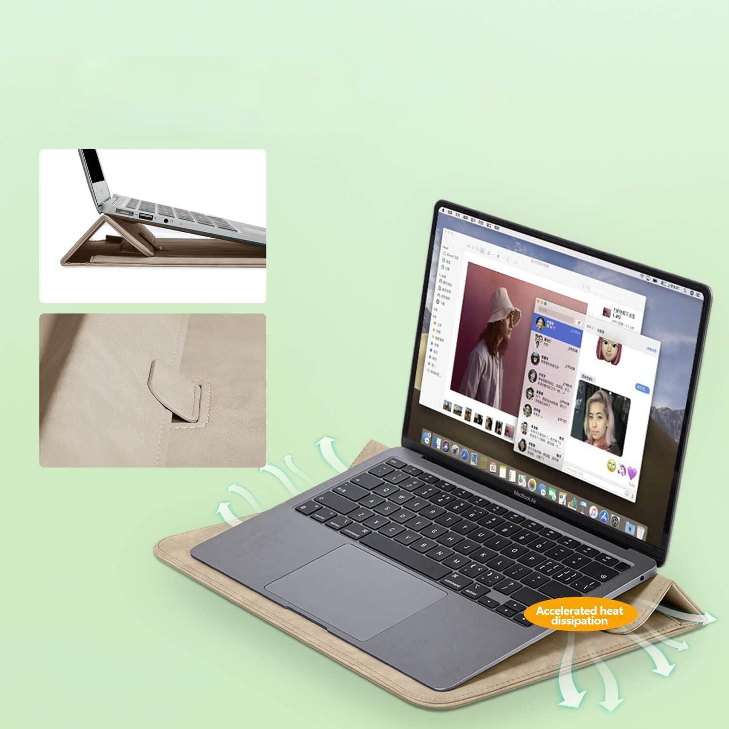 Usage Scenarios - white Laptop Sleeve & Organizer Bag - Vogue Palette