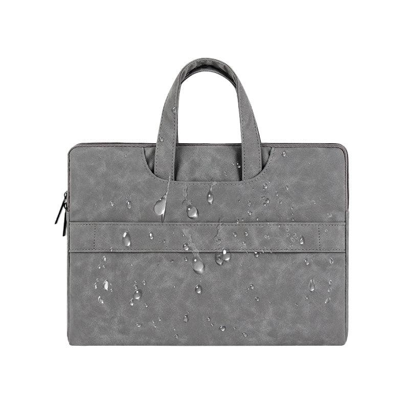 Waterproofing diagram - gray Laptop bag