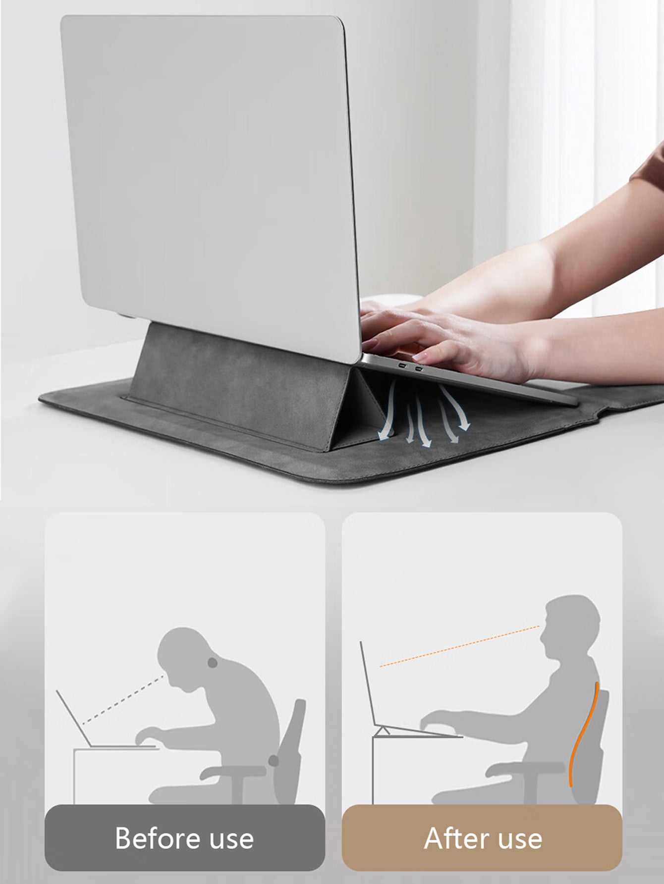 Gray - stand posture