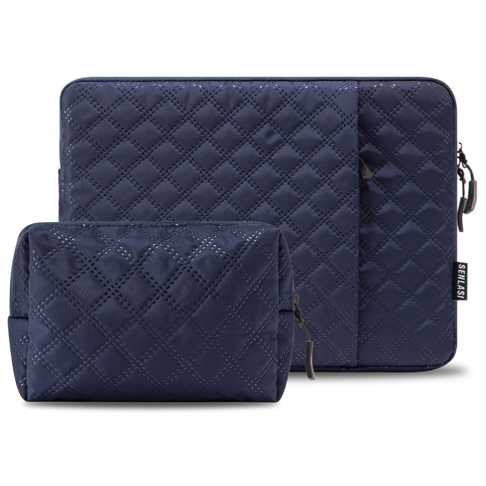 Quilt-A25 Laptop Sleeve Kit for 15 inch MacBook Air/Pro - Blue
