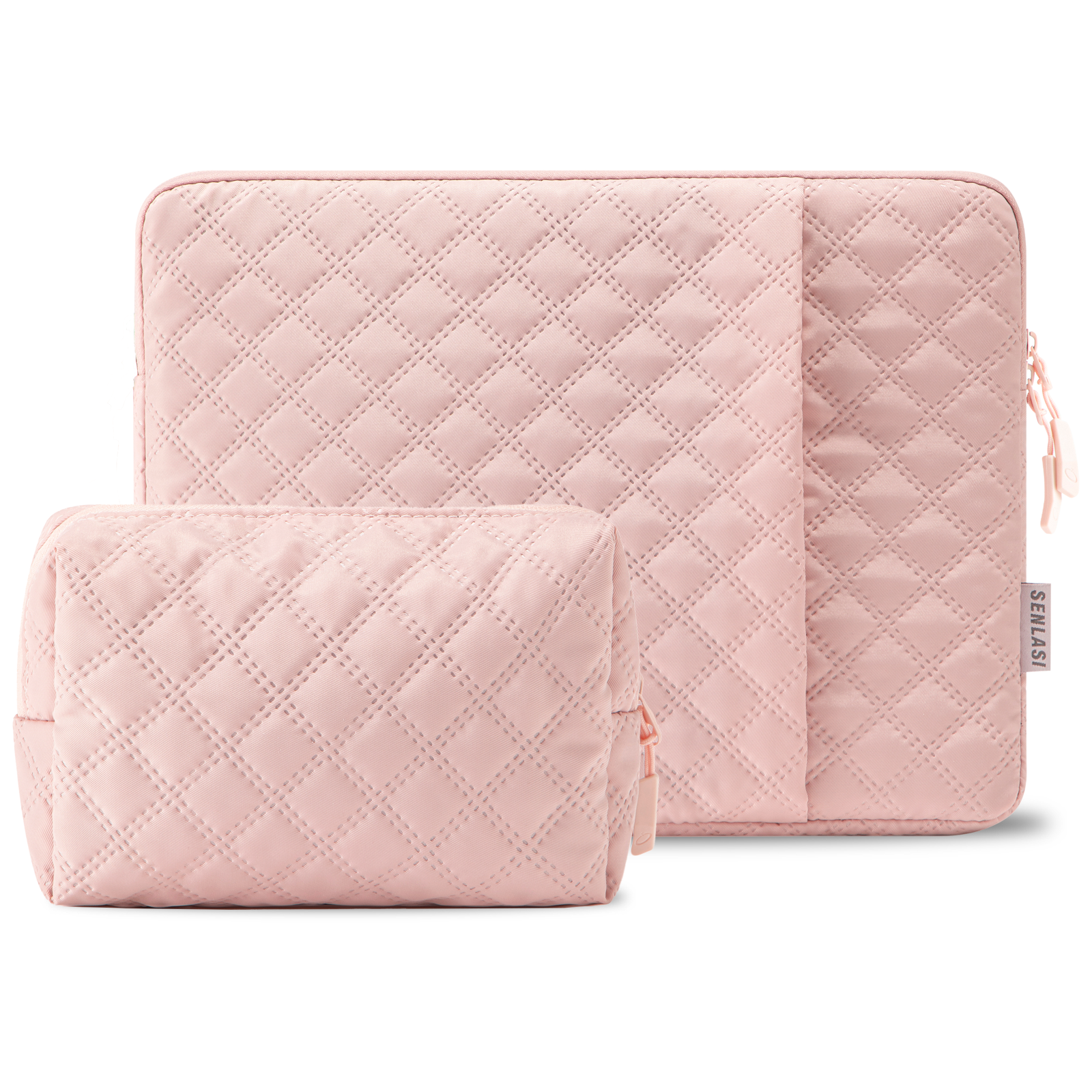 Quilt-A25 Laptop Sleeve Kit for 14 inch MacBook Pro - Pink