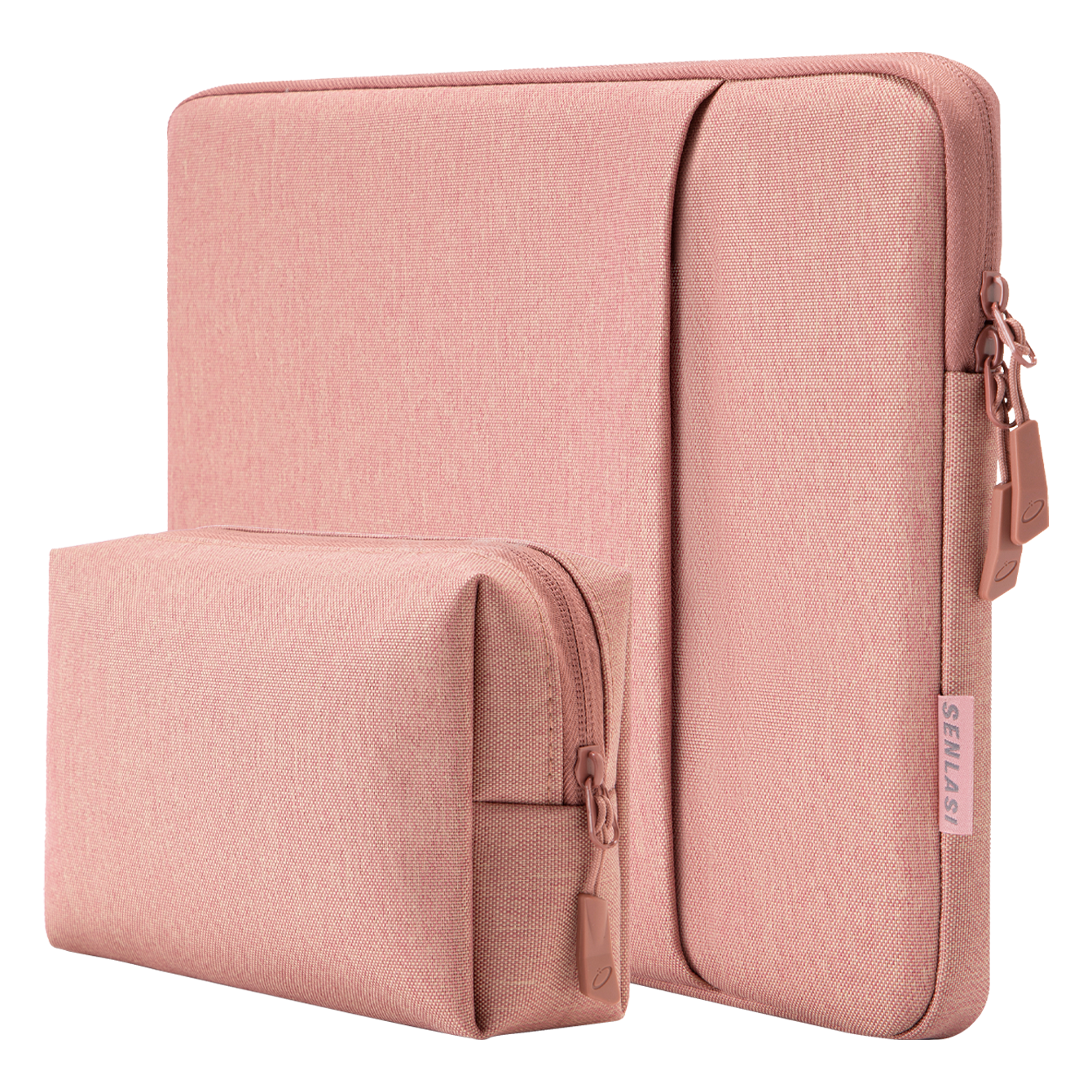 Duo-A21 Laptop Sleeve Set for 14 inch MacBook Pro - Pink