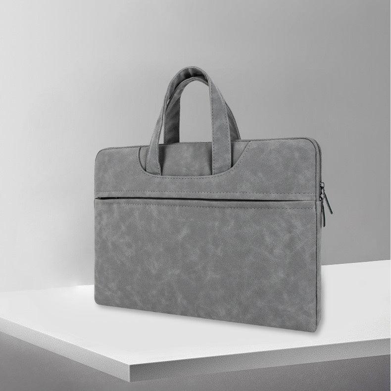 gray Laptop bag