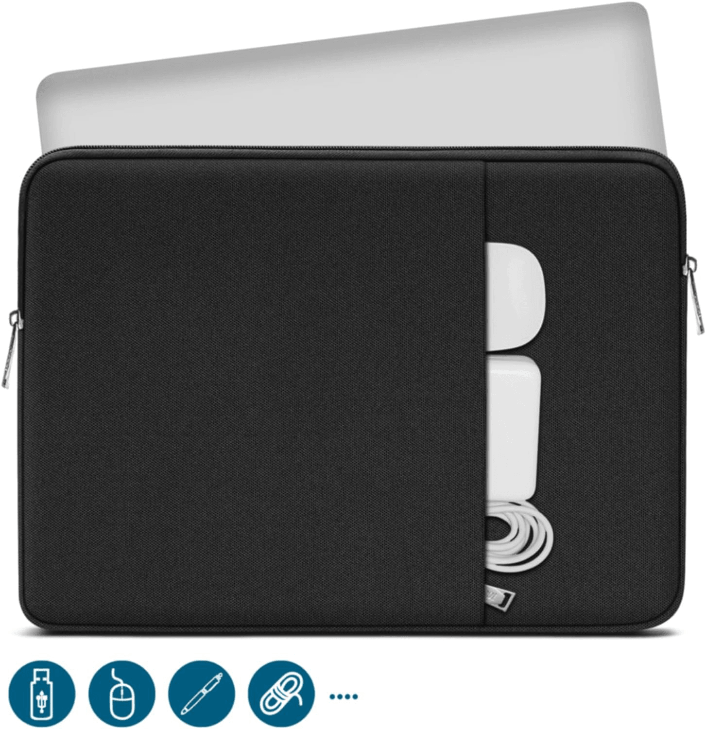 organization chart - Black Laptop Sleeve - Element