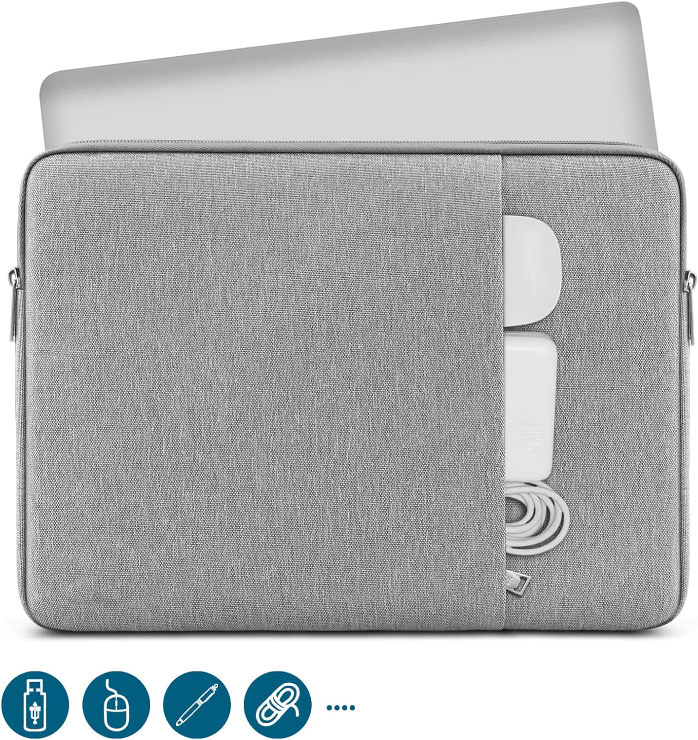 organization chart - Gray Laptop Sleeve - Element