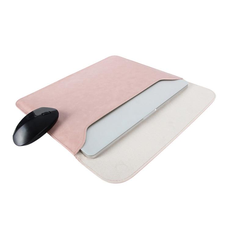 precision engineering - Crazy Horse Leather Pink Laptop Sleeve - 2
