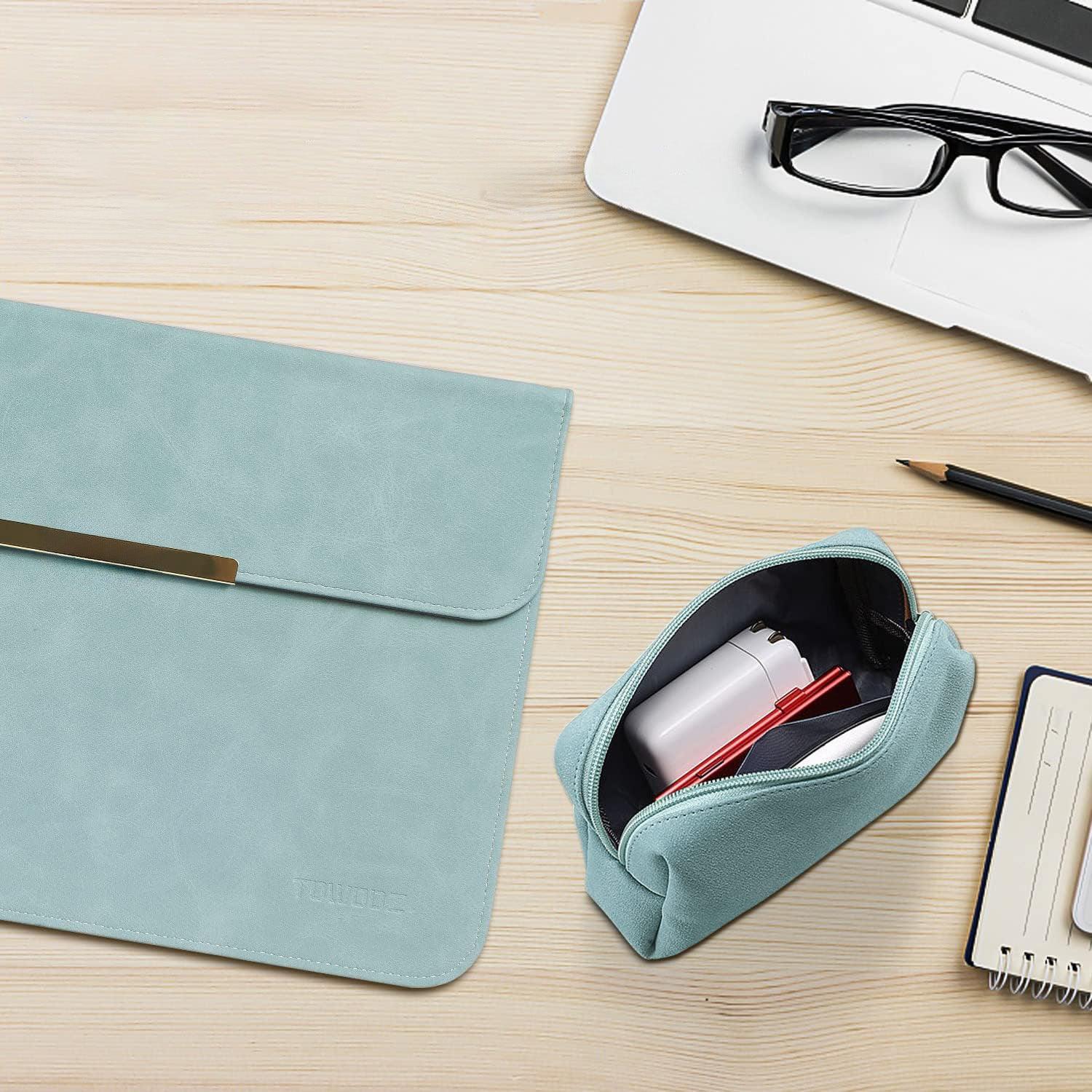 scene drawing - Light Blue Laptop Sleeve & Organizer Bag - Advance