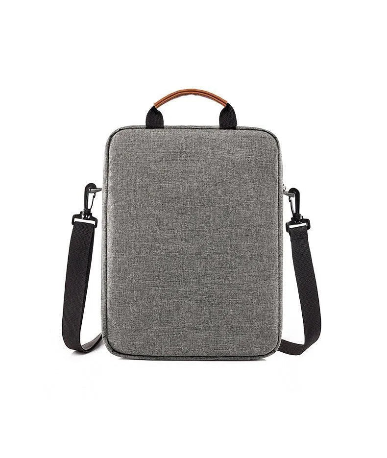 the back small grey city pouch