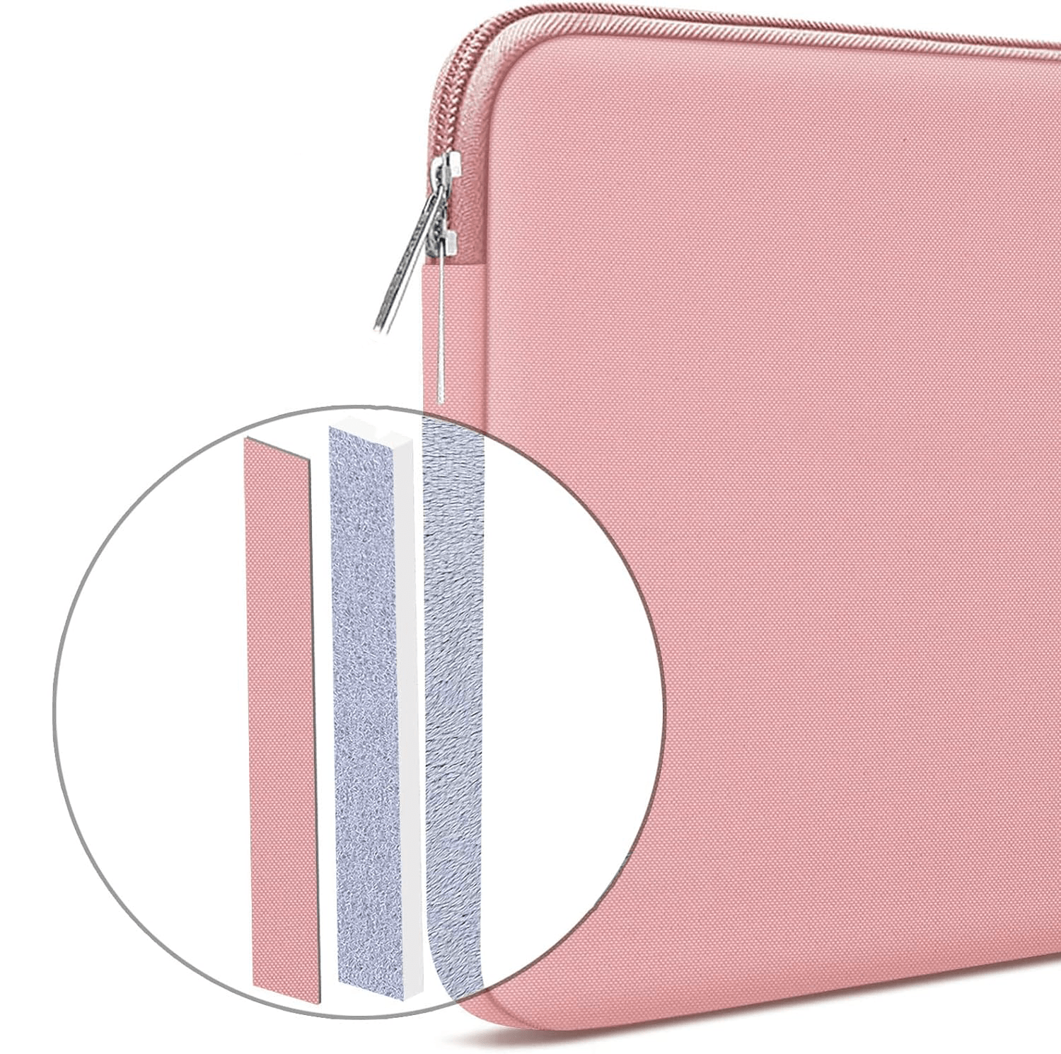 three-layer protection - Pink Laptop Sleeve - Element