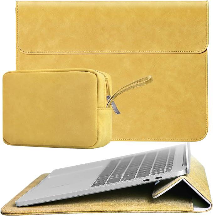 yellow Laptop Sleeve & Organizer Bag - Vogue Palette